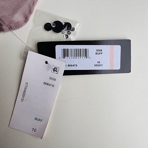 Zara Brown and Tan Asymmetrical Blouse with Flutter Sleeves - Picture 12 of 12